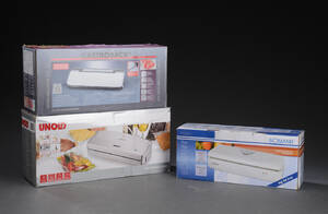 Tre vakuummaskiner 3