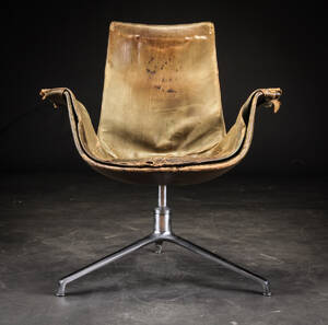 Preben Fabricius  Jørgen Kastholm. Tulip chair, model FK 6725 Denne vare er sat til omsalg under nyt varenummer 4233941