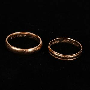 GULDRINGAR 2st 18k 6.2g