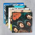 LP-SKIVOR, 5 st The Beatles