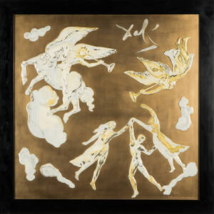 Porzellanrelief nach Dali, Rosenthal, Studio Linie