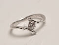 Klassisk brillantring, ca. 0,39 ct