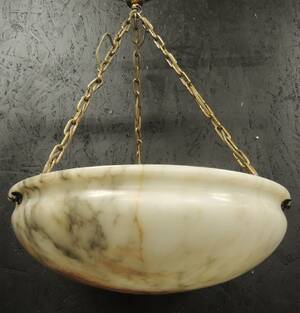 Taklampa Alabaster Diameter 52cm