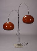 Dansk lampeproducent. Standerlampe, 1970erne