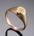 Erotisk ring af messing