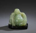 Budai af grønbroget stenart, 19002000-tallet. 