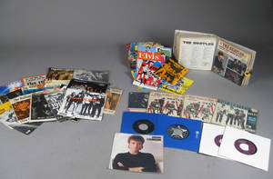 Samling Elvis, Beatles og Rolling Stones singler 75