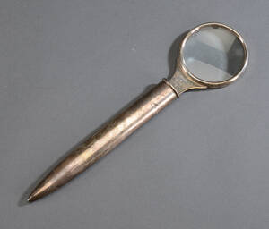 Cartier. Brevåbner-forstørrelsesglas af sterlingsølv 2 