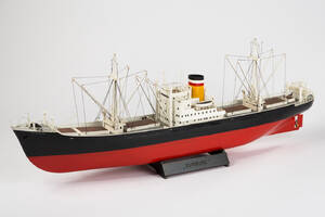 Schiffs Modell  Miniatur Dampfsegelschiff Duisburg