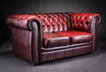 To-pers. sofa, Chesterfield stil