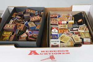 Samling Tändsticksaskar