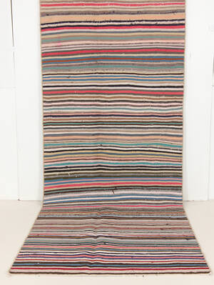 Handknuten persisk matta, Harsin-Kelim 375 x 150 cm