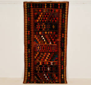 Persisk Harsin Kelim str.  258 x 125 cm