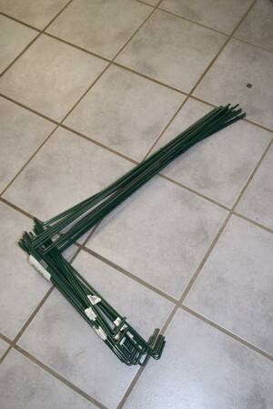 Buskstöd 10 st L 80cm