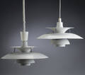 Poul Henningsen for Louis Poulsen, to PH5 pendler 2