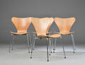 Arne Jacobsen. Fire syver stole model 3107 4 