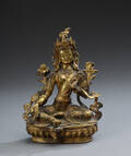 Boddhisattva figur af bronze, 18001900-tallet