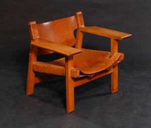 Børge Mogensen. Lænestol Den spanske stol, model 2226