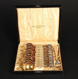 Cohr m.fl. Skeer og gaffel, sølv 13