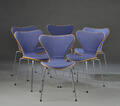 Arne Jacobsen. Seks syverstole model 3107 6 