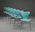 Arne Jacobsen. Seks syverstole model 3107 6 