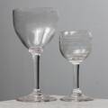 VINGLAS, 10 st, samt LIKÖRGLAS, 8 st