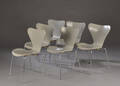 Arne Jacobsen. Seks syverstole model 3107 6  Denne vare er sat til omsalg under nyt varenummer 4848908