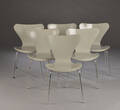 Arne Jacobsen. Seks syverstole model 3107 6 