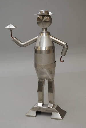 Figur af rustfrit stål, 30- års fødselsdag