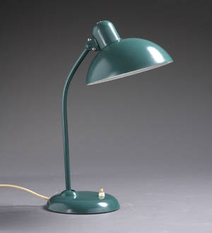 Christian Dell. Kaiser bordlampe