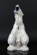Royal Copenhagen Isbjørn af porcelæn. Nr. 502 