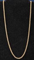 HALSKEDJA, 18K GULD, LÄNGD 70,5 CM, VIKT 13 GRAM