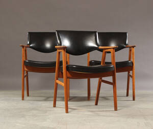 Erik Kirkegaard. Armstole, teaktræ 3