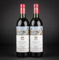 2 flasker Chateau Mouton Rothschild 1981 2