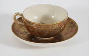 Tekopp med fat, Japan, Meiji, 1800-tal