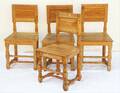 Stolar 4st, barockstil, 1900-talets första hälft
