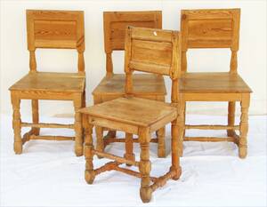 Stolar 4st, barockstil, 1900-talets första hälft