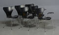 Arne Jacobsen, stole, model 3207 samt 3107 6 