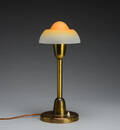 Bordlampe af messing spejlæg skærm  Denne vare er sat til omsalg under nyt varenummer 4429096