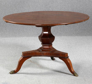 Engelsk tilt-top table, mahogni