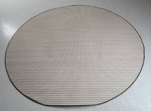Woodnote tæppe af papirgarn Ø 301 cm.