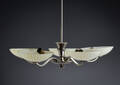 Loftlampe i Art Deco stil, 1940erne