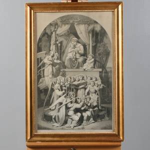 ÄNGLAORKERSTER, kopparstick, 1800-tal