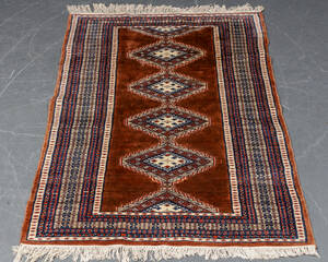 Pakistansk tæppe 186 x 129 cm
