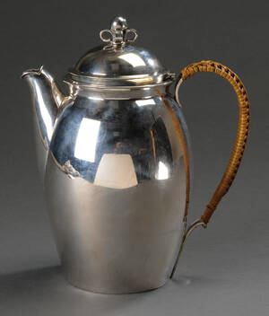 Cohr. Kaffekande af sølv  