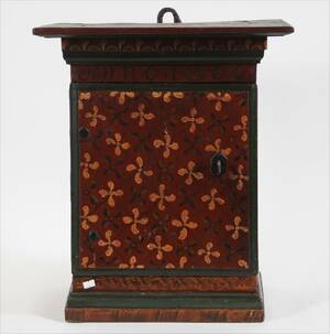 Väggskåp, allmoge, daterat 1800