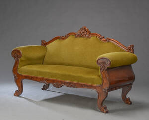 Chr. VIII sofa af mahogni Denne vare er sat til omsalg under nyt varenummer 4436325