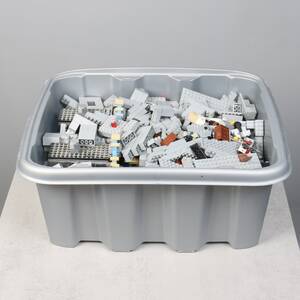 LEGO, 5,9 kg, blandat i låda