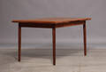 Spisebord af teaktræ med hollandsk udtræk
