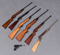 Samling luftgeværer og pistol 7